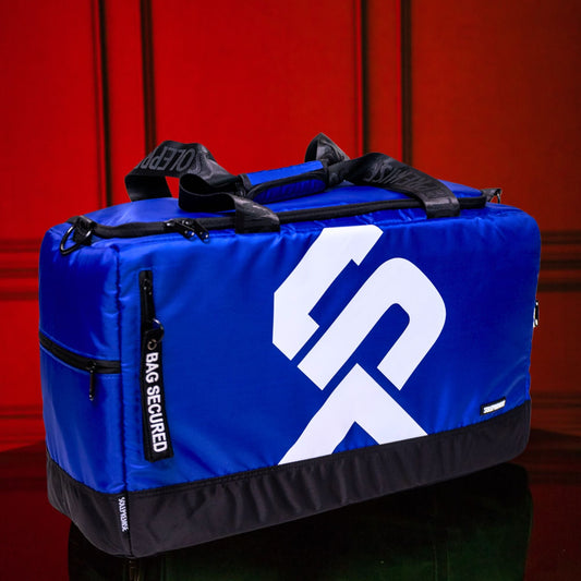 Blue Sneaker Duffle TSA-Approved Carry-On Shoe Bag