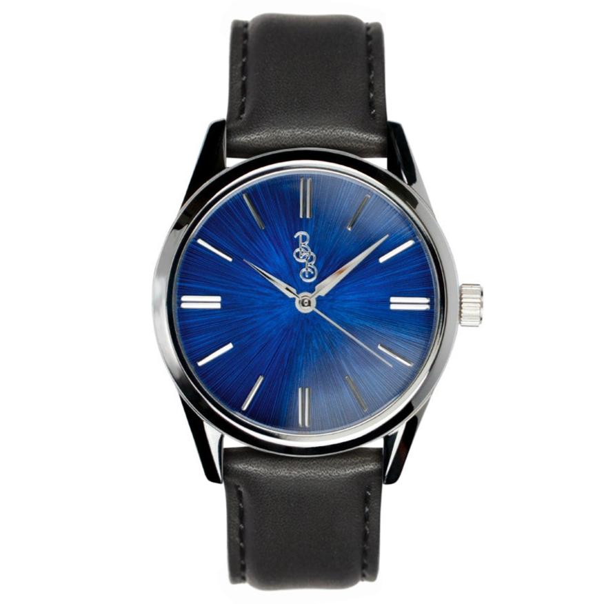 Blue Sunburst 39mm Watch The Beyond Boring Watch Company