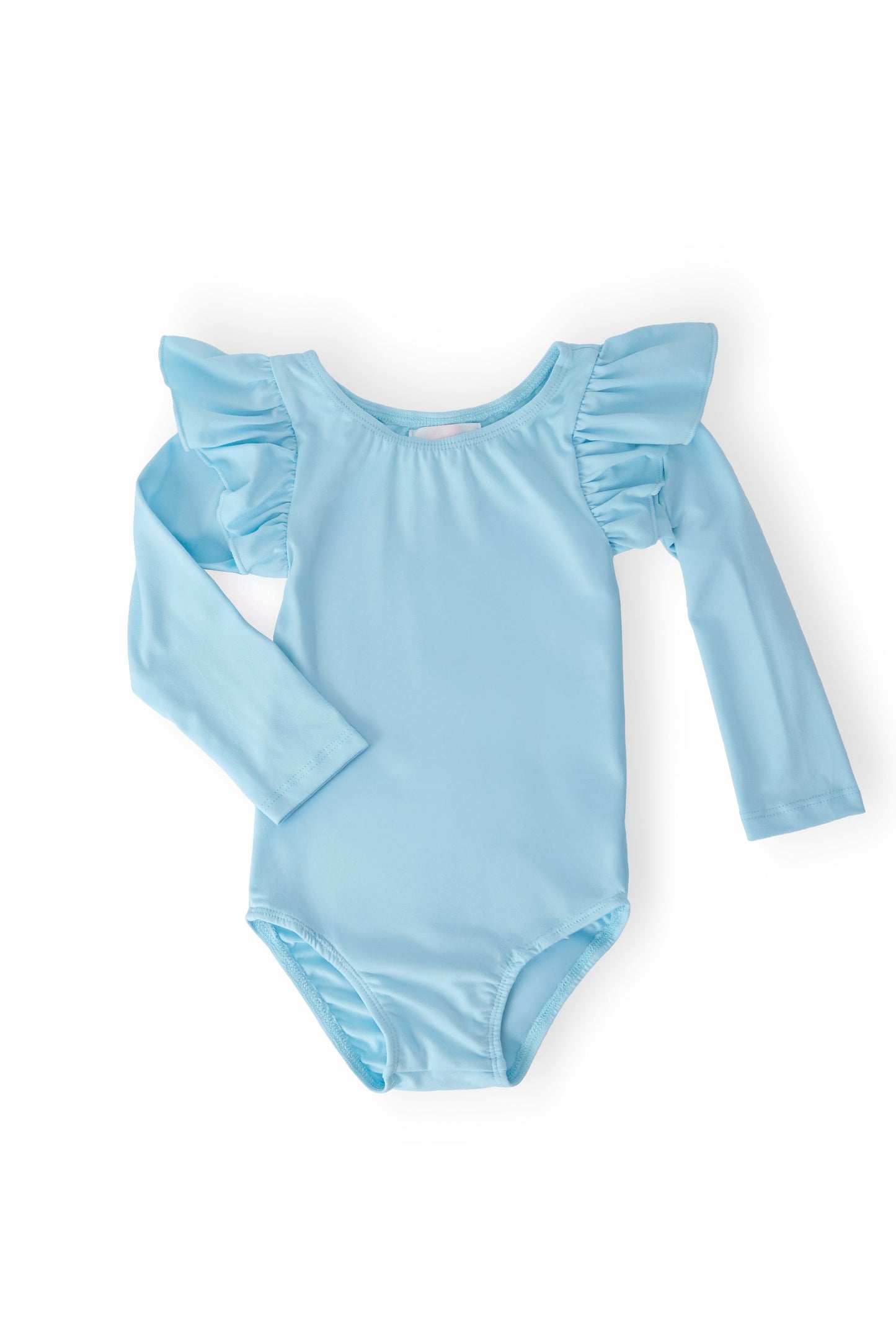 Bluebird Long Sleeve Flutter Sleeve Leotard Mila & Rose