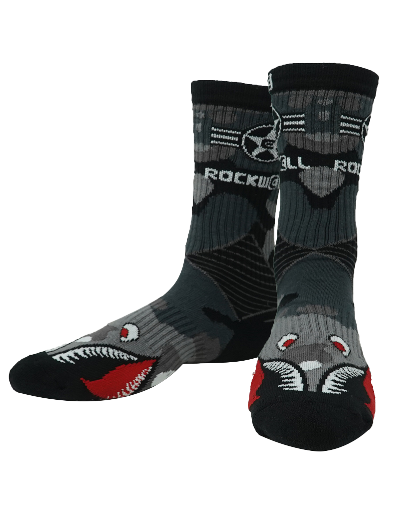 Bomber Crew Fit Socks 100% Knitted Design