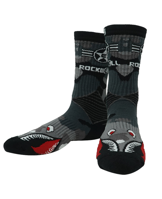 Bomber Crew Fit Socks 100% Knitted Design