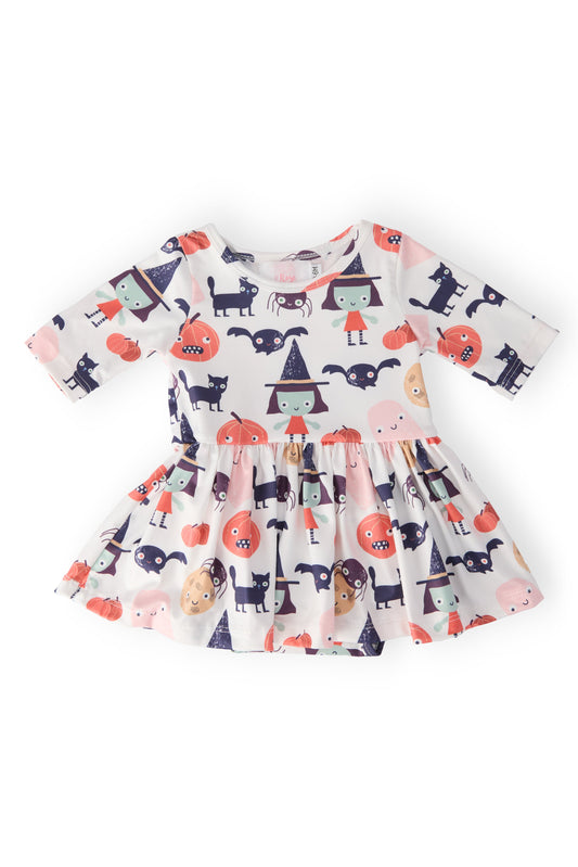 Twirl Bodysuit Baby Snap Closure Polyester Spandex Mila & Rose