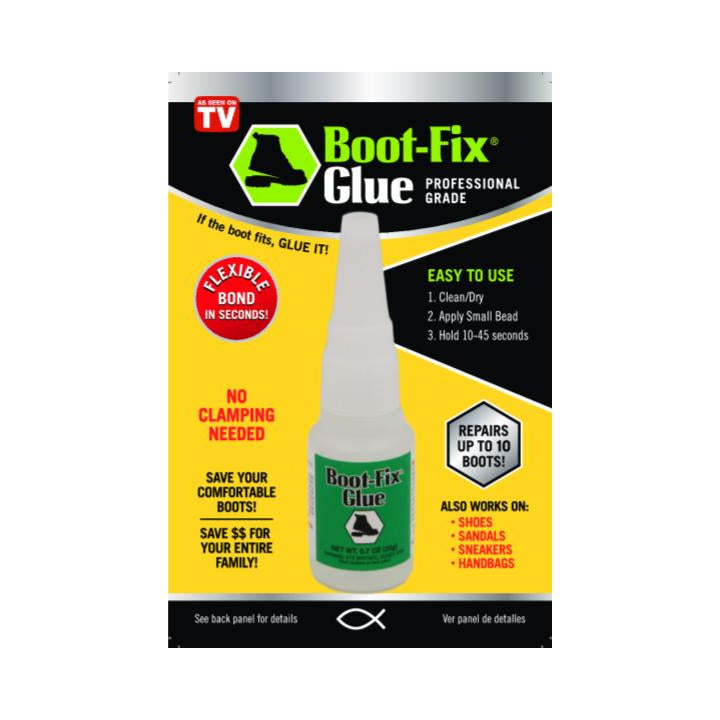 Boot-Fix Shoe Glue Professional Grade Shoe Repair Adhesive 20g