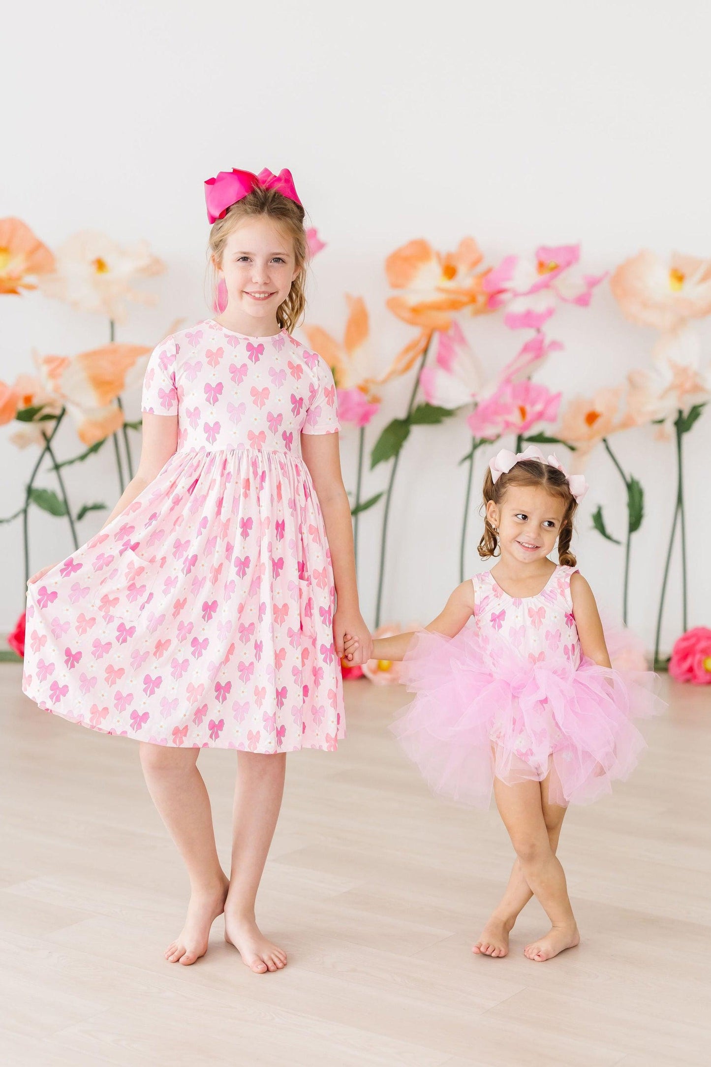 Tank Tutu Leotard Bow Beauty Dancewear