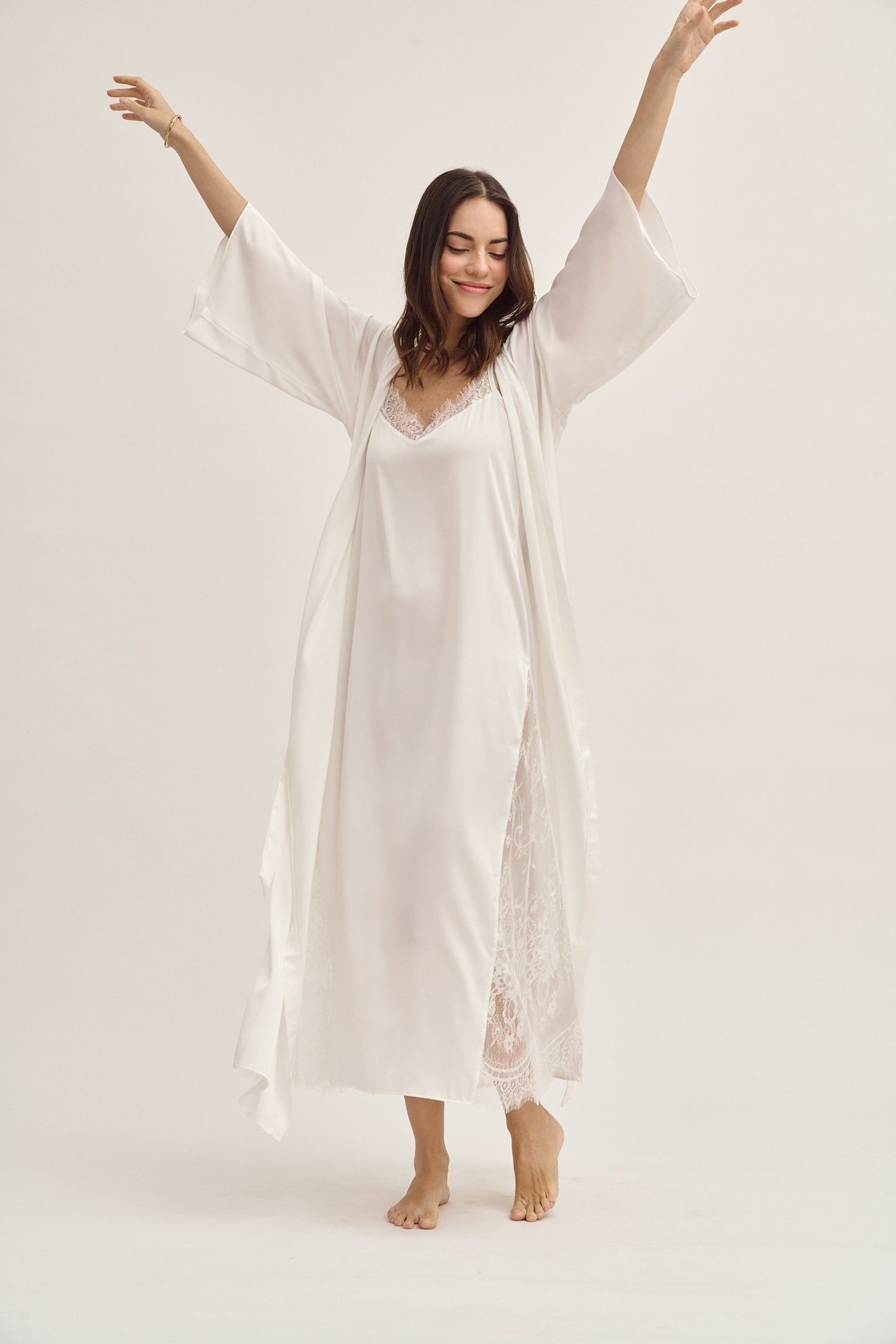 Washable Silk Key Attribute Bridal Set Simone Sleepwear