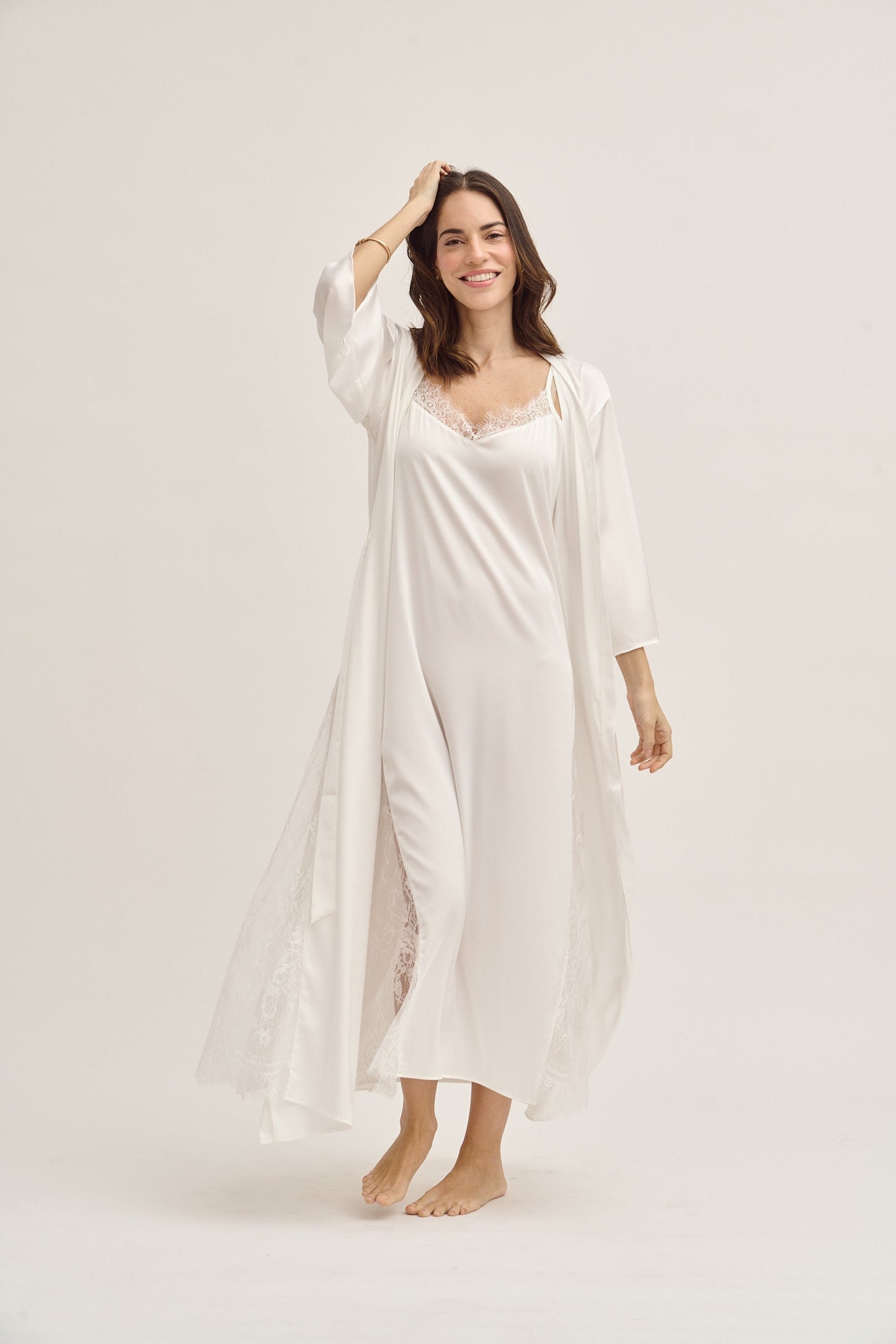 Washable Silk Key Attribute Bridal Set Simone Sleepwear