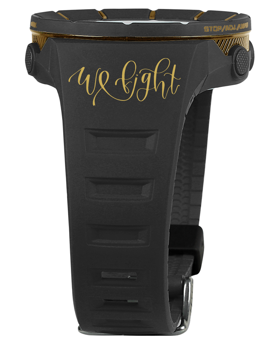 Gold Black Coliseum Watch Face We Fight Rockwell Time