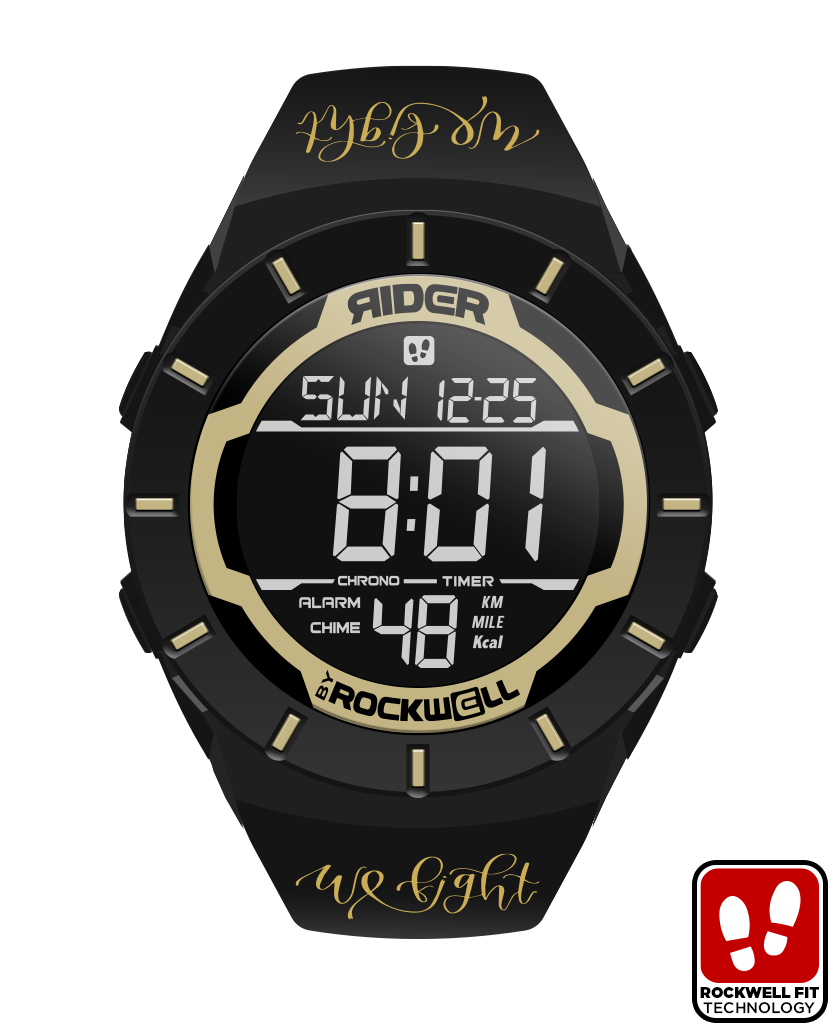 We Fight Gold Black Forum Watch Rockwell Time