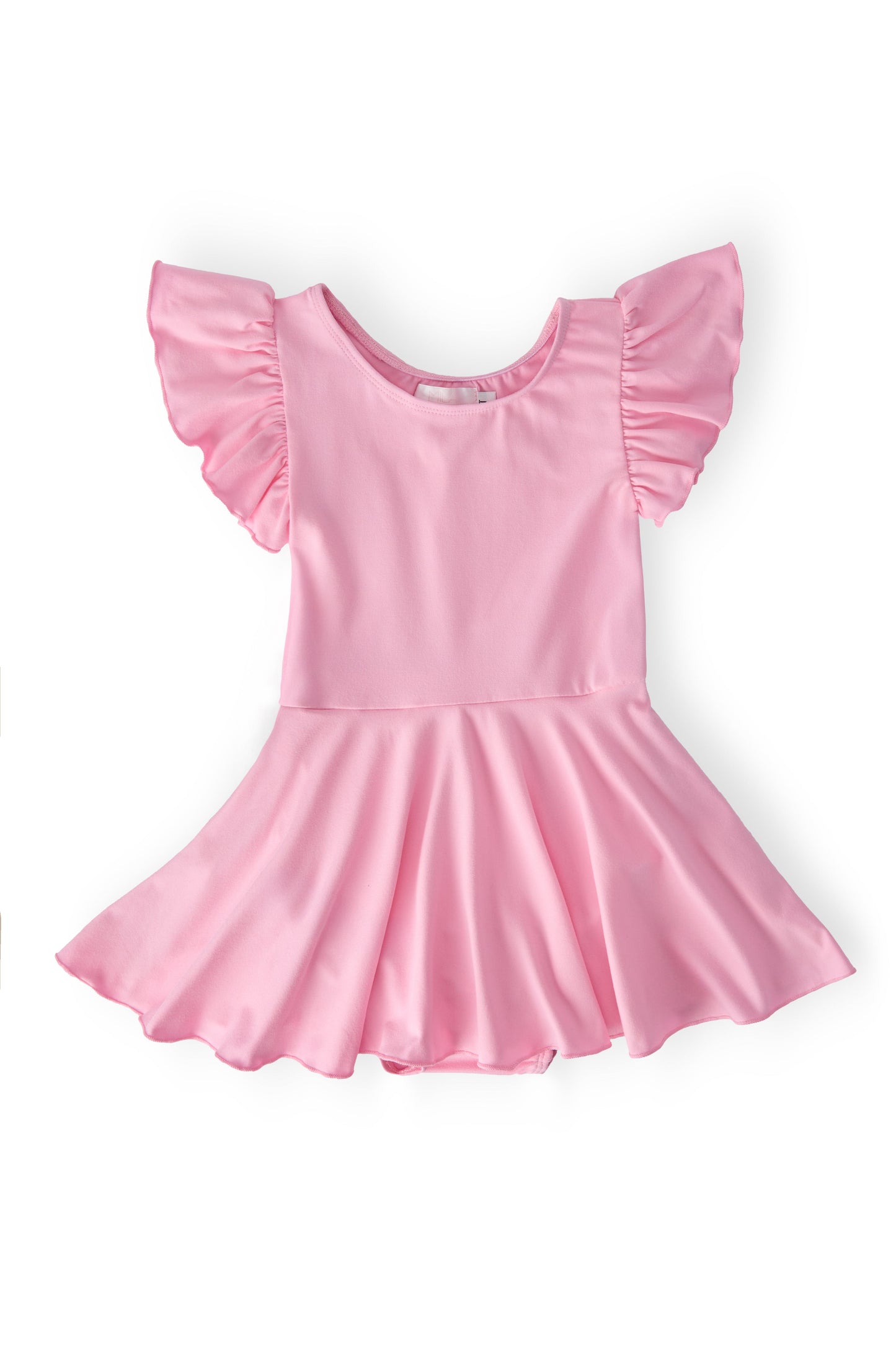 Bubblegum Pink Short Sleeve Twirl Leotard Mila & Rose