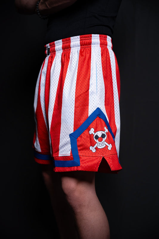 Anime Basketball Shorts Buggy
