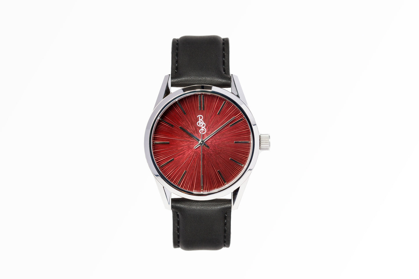 Burgundy Sunburst 39mm Watch