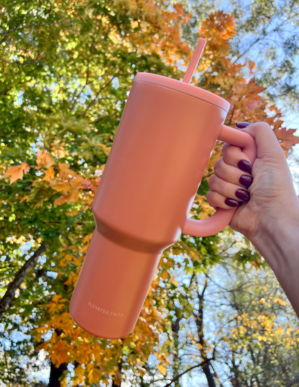 Burnt Orange 40 oz Stainless Steel Ascend Tumbler