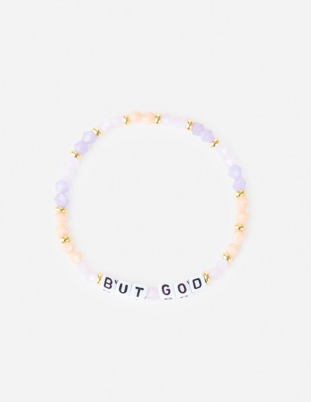 But God Letter Key Attribute Bracelet Elevated Faith