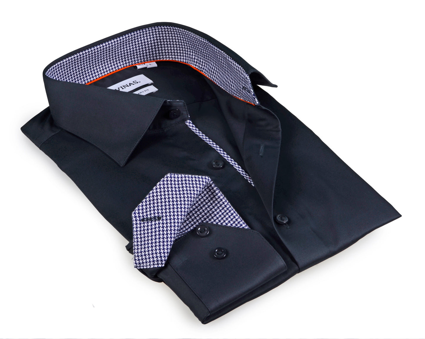 Button-Up  Shirt // -  Contemporary Fit - Contrast trimming - final sale - Size Small