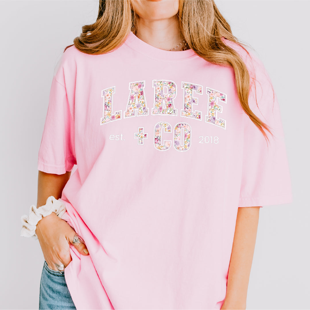 LC Pattern Tee Warrior Print Unisex T-Shirt Laree + Co