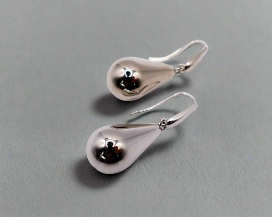 Sterling Silver Raindrop Elegance Earrings Dangle Le Reussi®