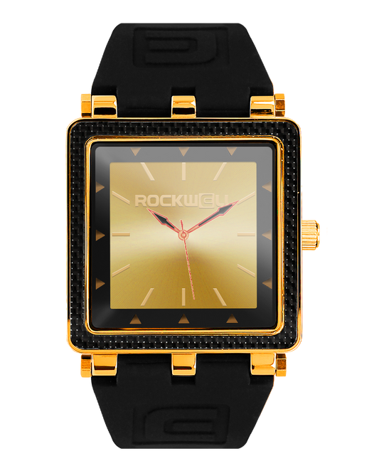 CF Lite Gold Black Compact Watch Rockwell Time