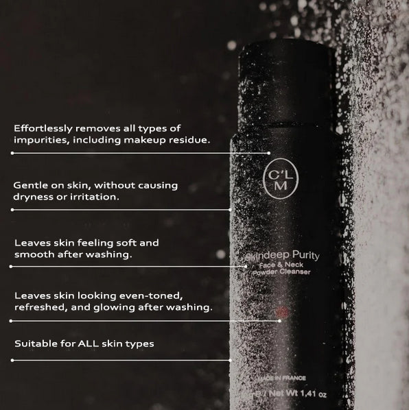 Skindeep Purity Gentle Powder Cleanser for Face and Neck CLM