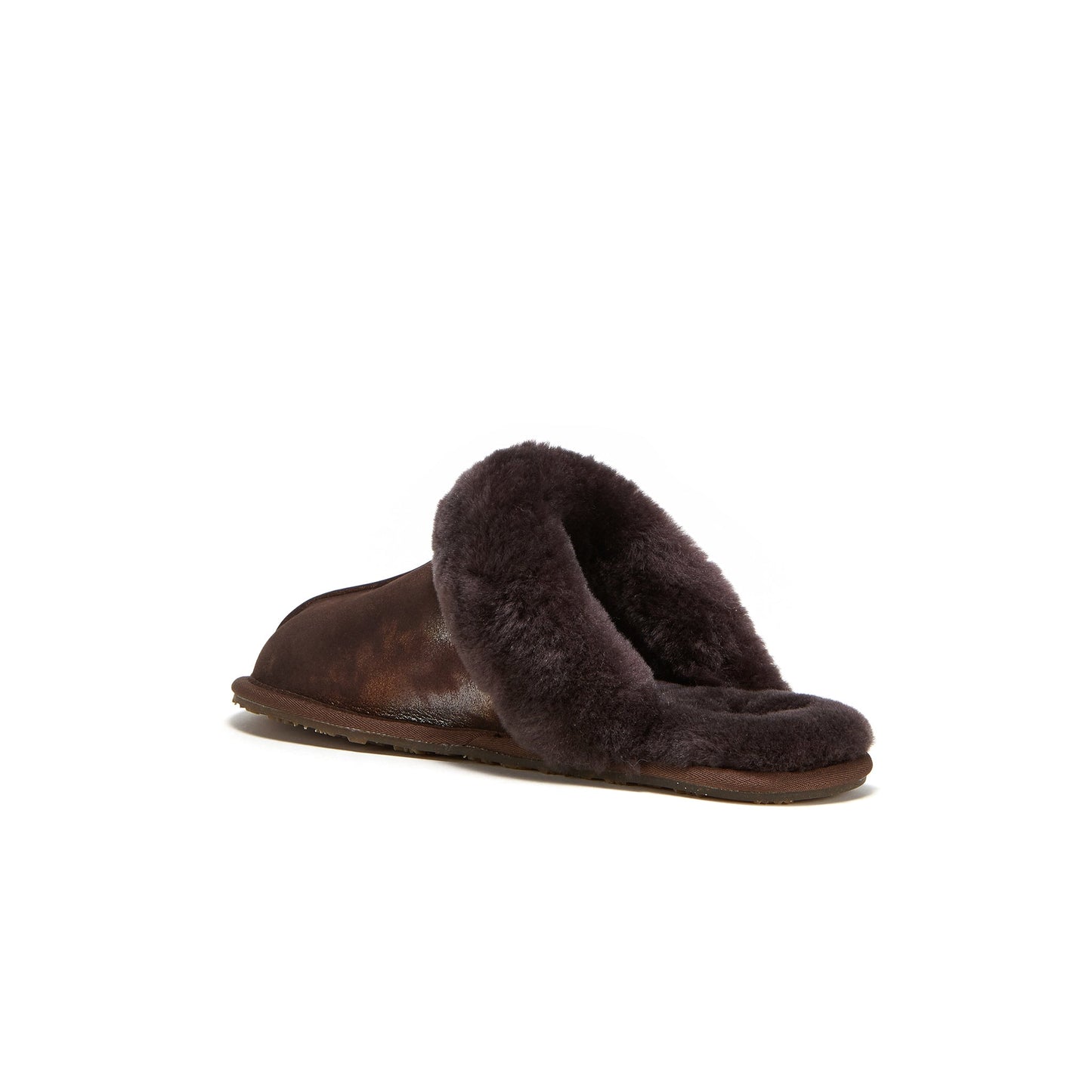 Sheepskin Antique Bronze Closed Mule Slipper Australia Luxe Collective