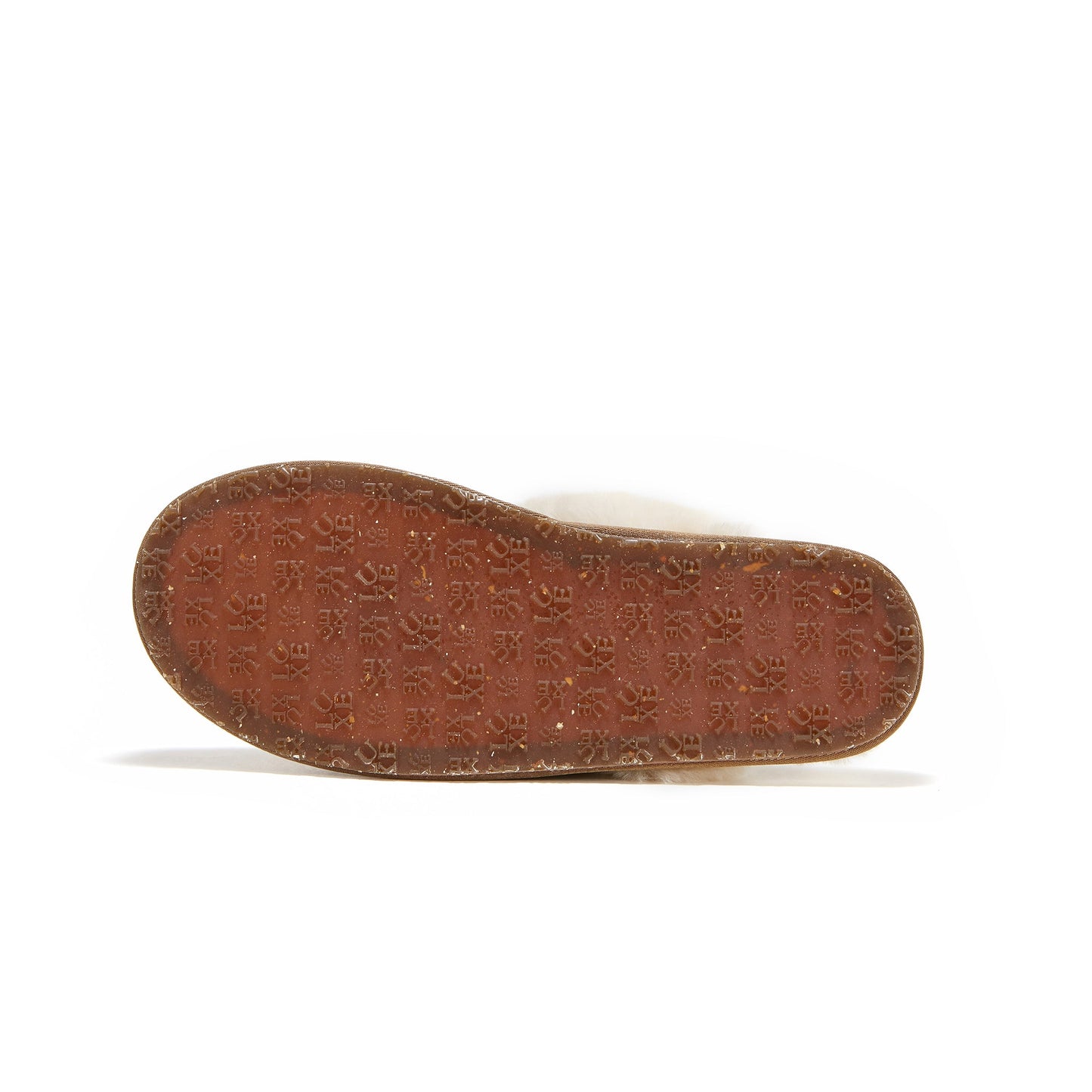 Sheepskin Antique Gold Mule Slipper CLOSED