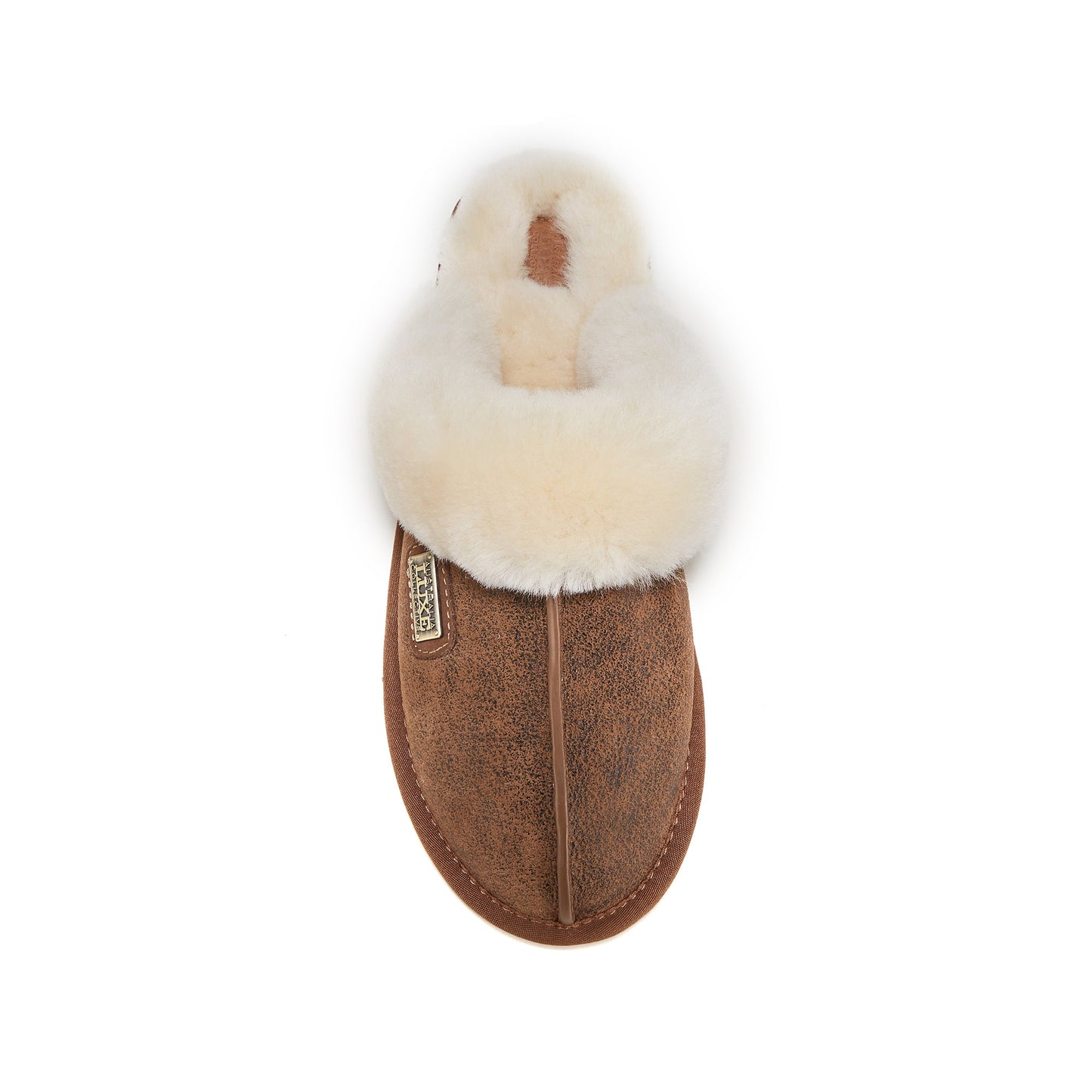 Sheepskin Aviator Chestnut Mule Slipper Australia Luxe Collective