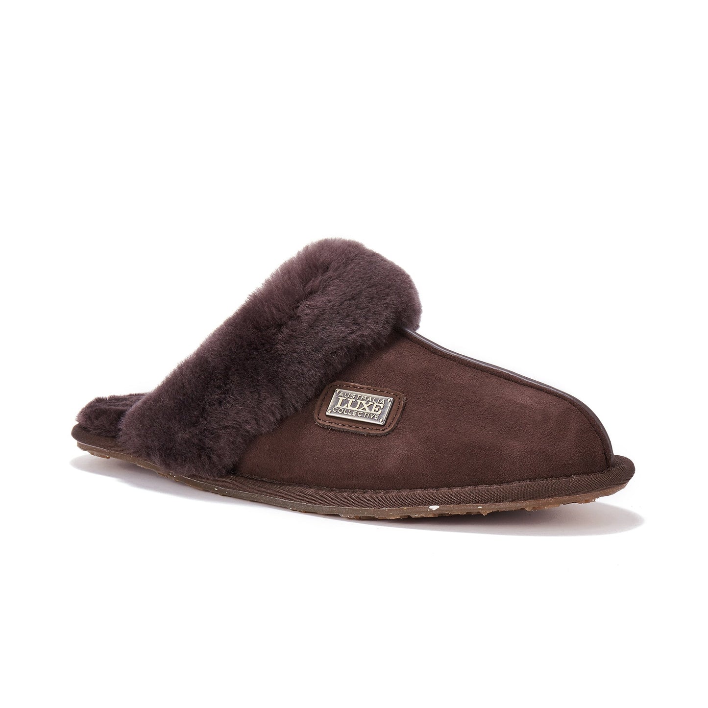 Sheepskin Luxe Classic Suede Mule Slipper CLOSED MULE BEVA