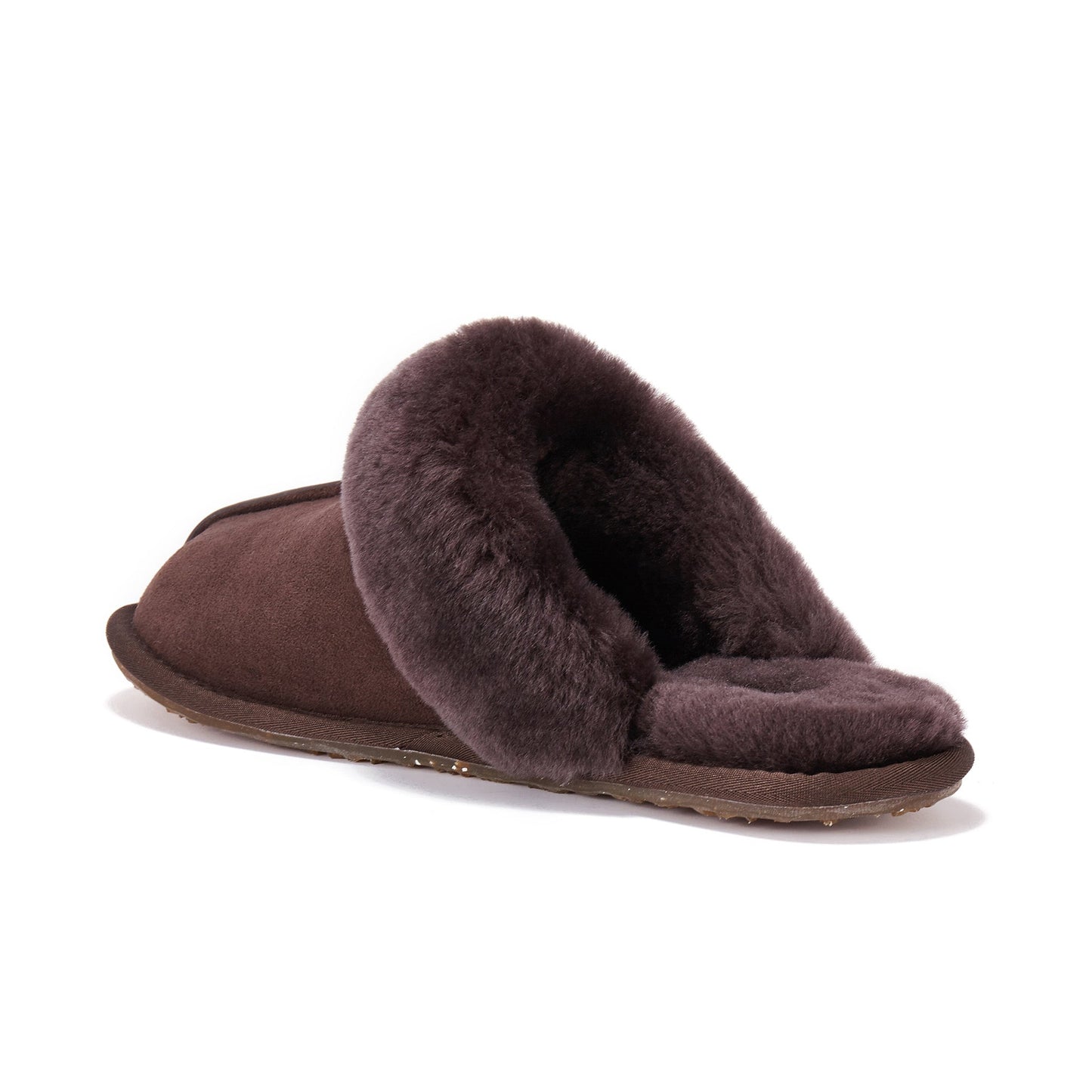 Sheepskin Luxe Classic Suede Mule Slipper CLOSED MULE BEVA