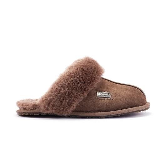 Clay Sheepskin Mule Slipper Closed Mule Australia Luxe Collective