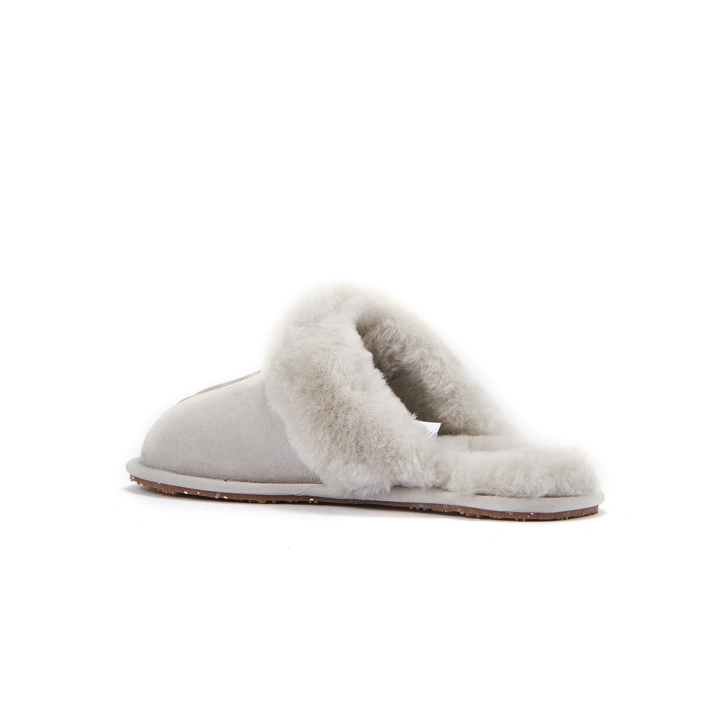 Sheepskin Ice Gray Mule Slipper CLOSED MULE ICE GRAY