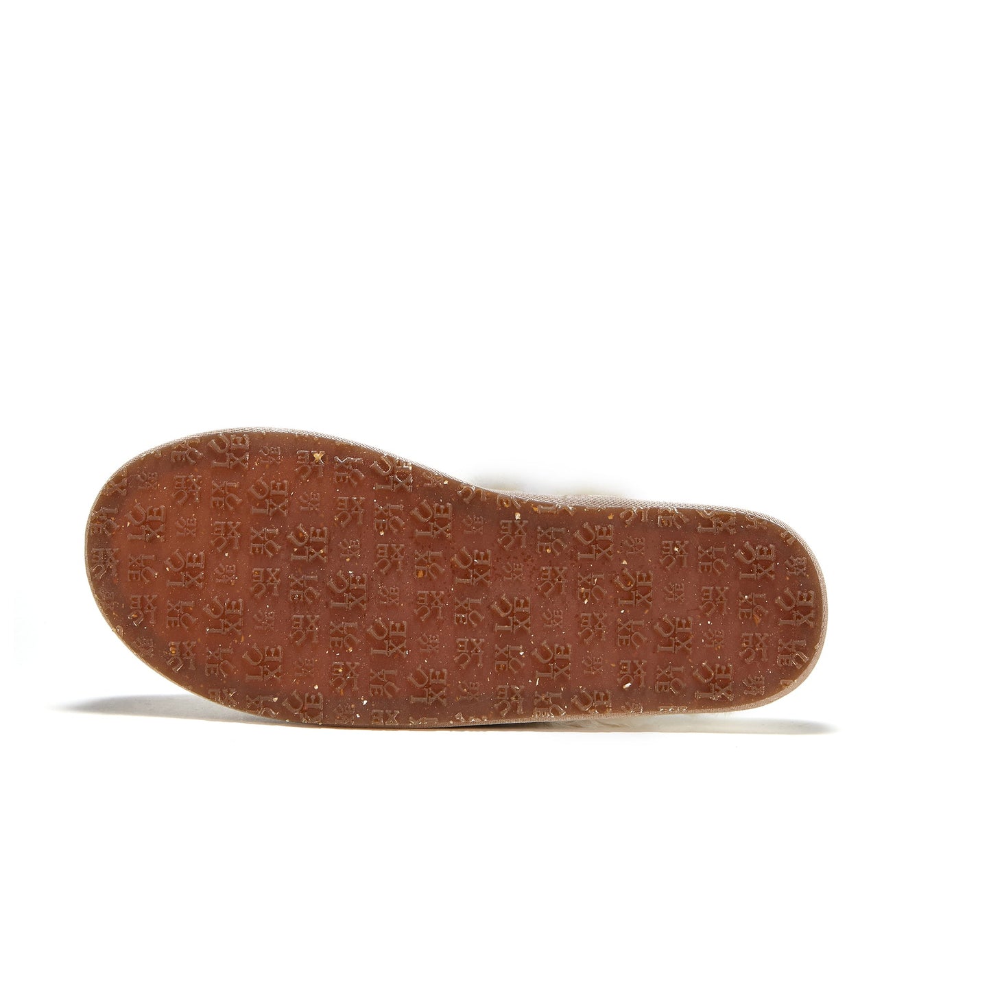 Closed Mule Snake Sand Faux Snake Leather Sheepskin Mule Slipper