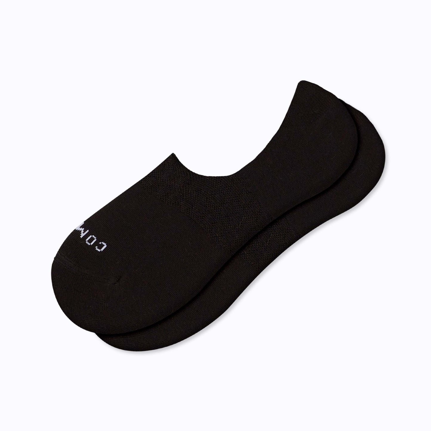 Combed Cotton Black No Show Socks Comrad