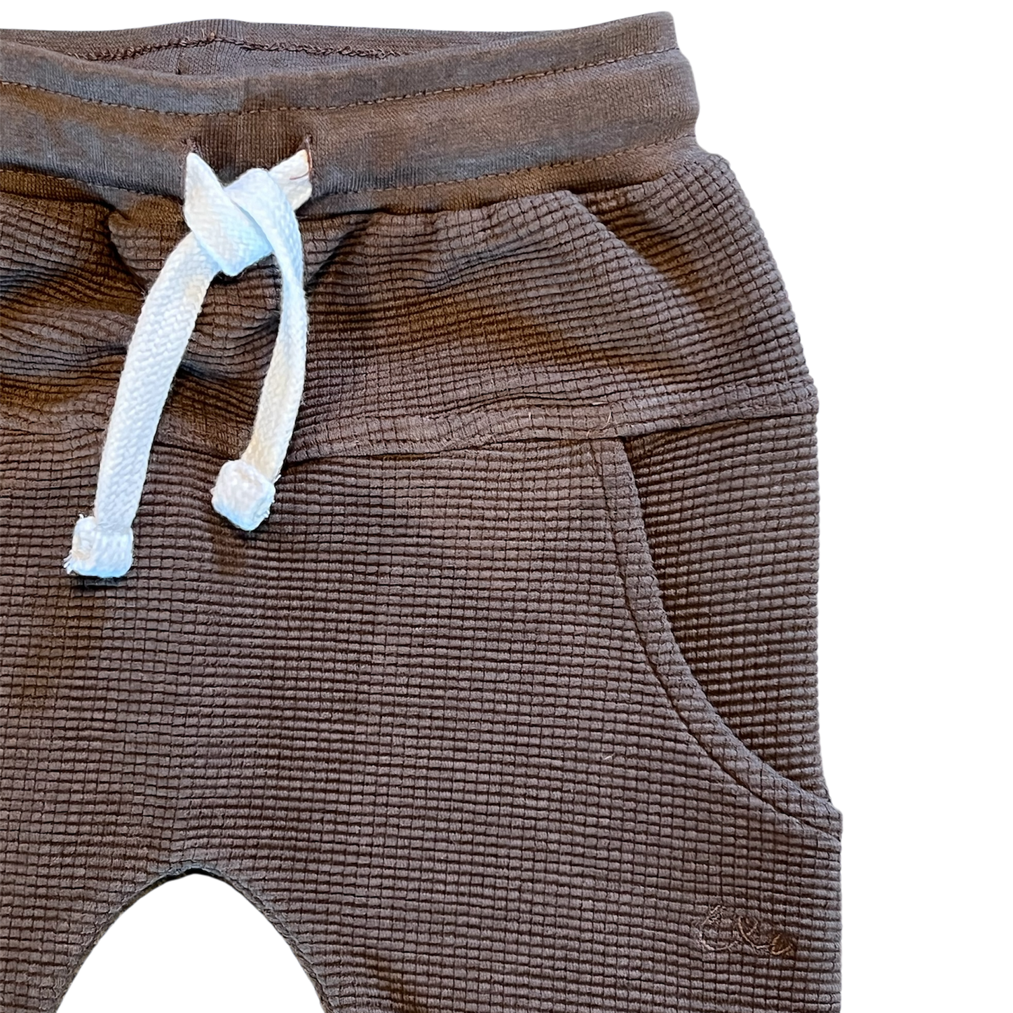 Cocoa Waffle Knit Joggers Cozy Waffle Knit Joggers Laree + Co.