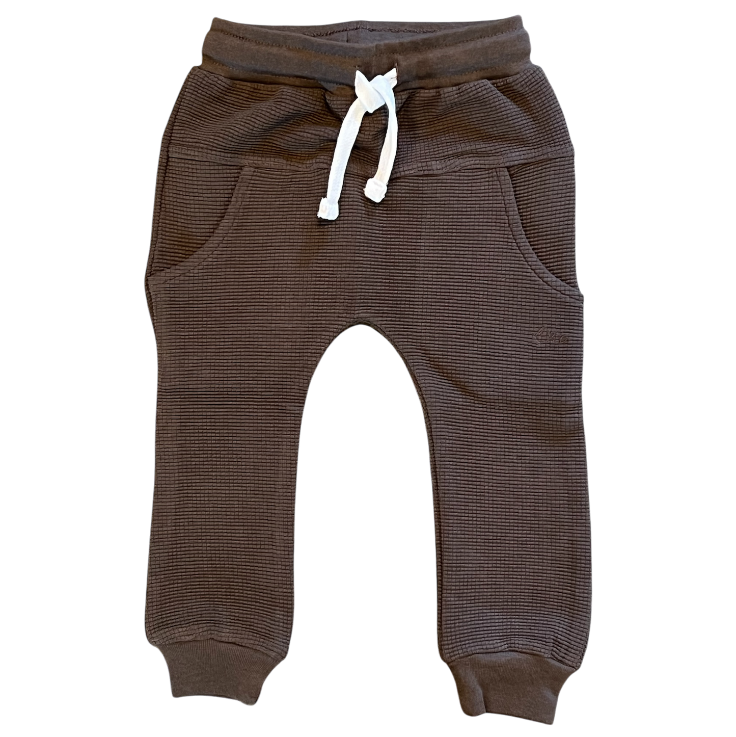 Cocoa Waffle Knit Joggers Cozy Waffle Knit Joggers Laree + Co.