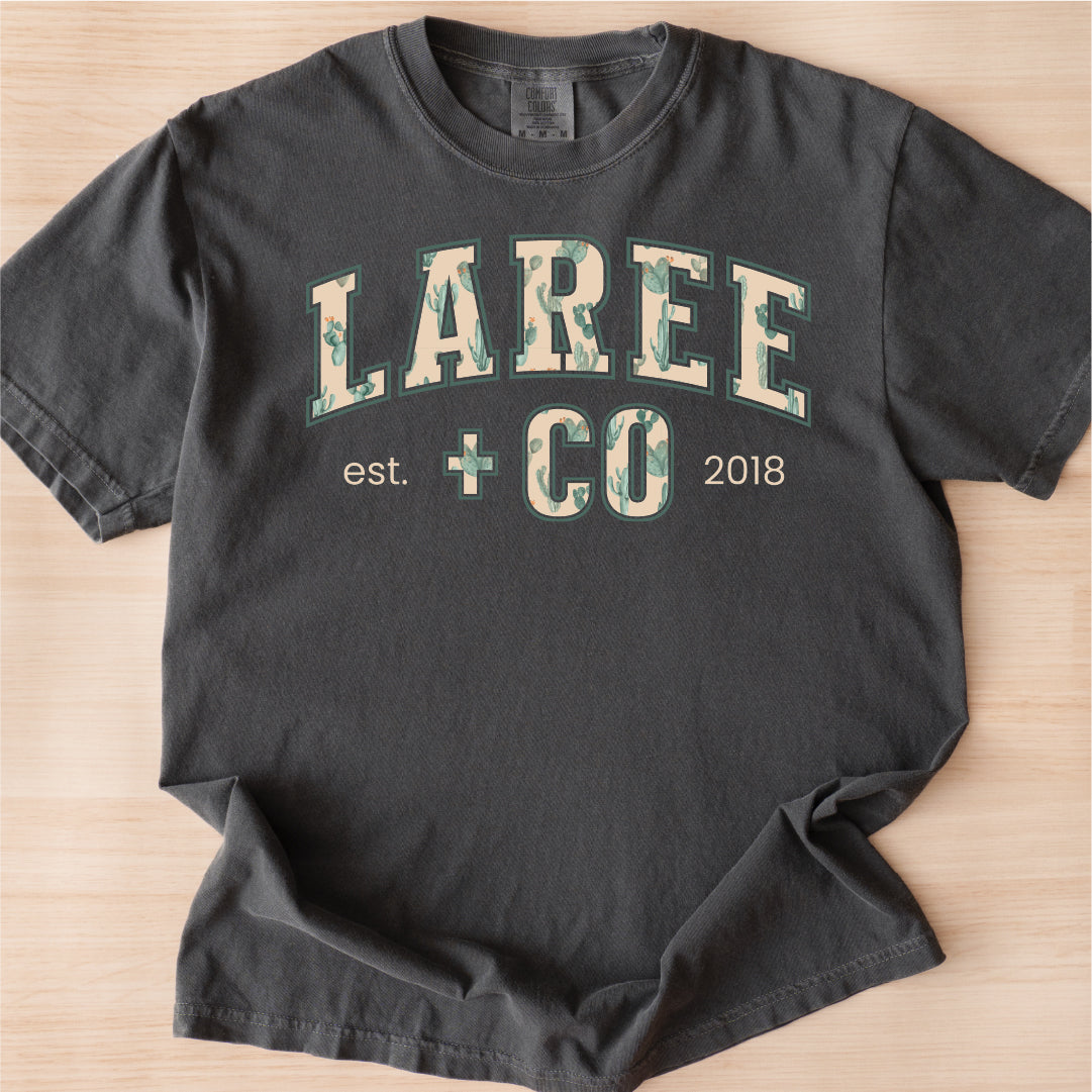Colette LC Pattern Ultra-Soft Cotton Tee Laree + Co