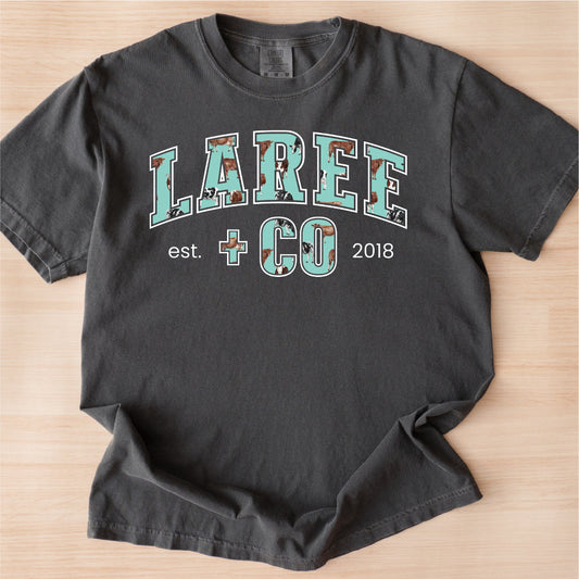 LC Pattern Cotton Tee Warrior Print Laree + Co