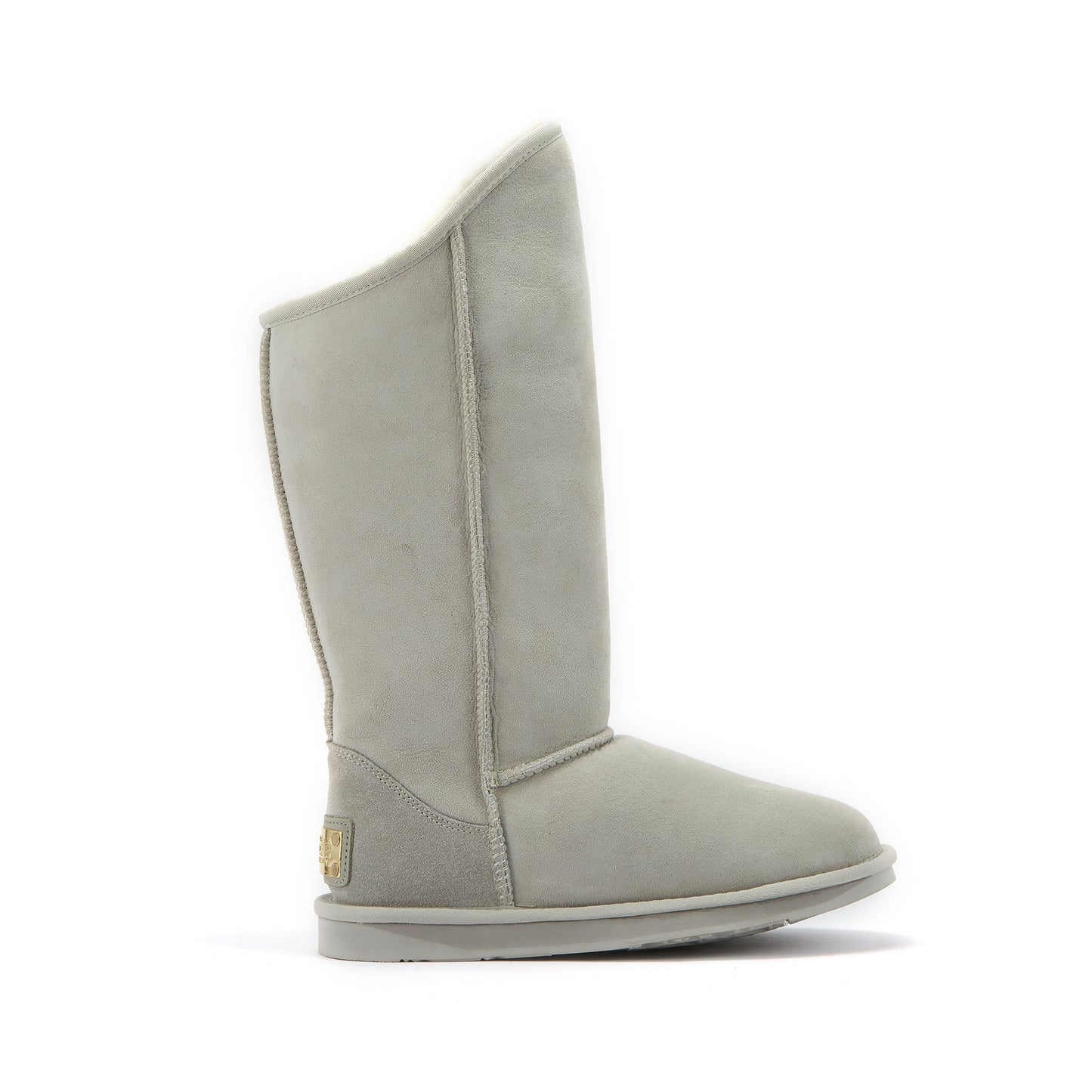 Cosy Tall Sheepskin Boot Gray Australia Luxe Collective