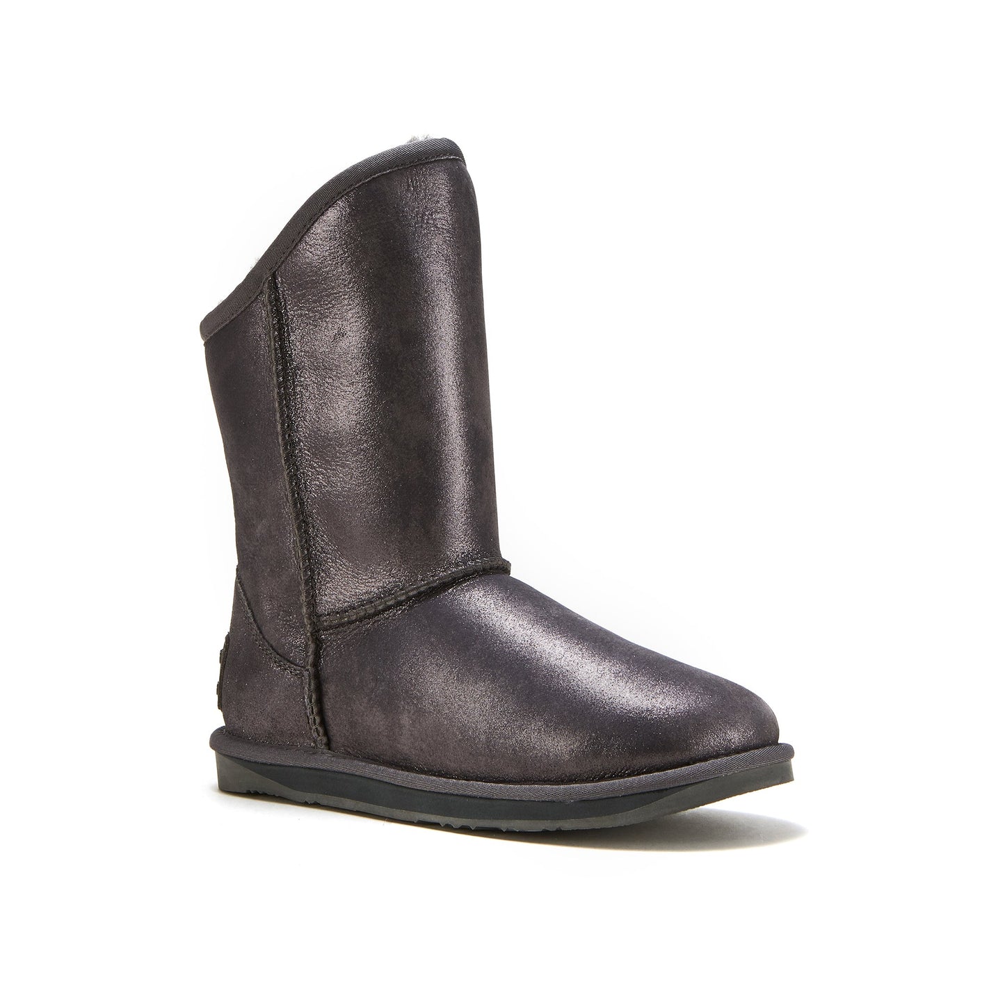 Sheepskin Boot Short Antique Silver COSY