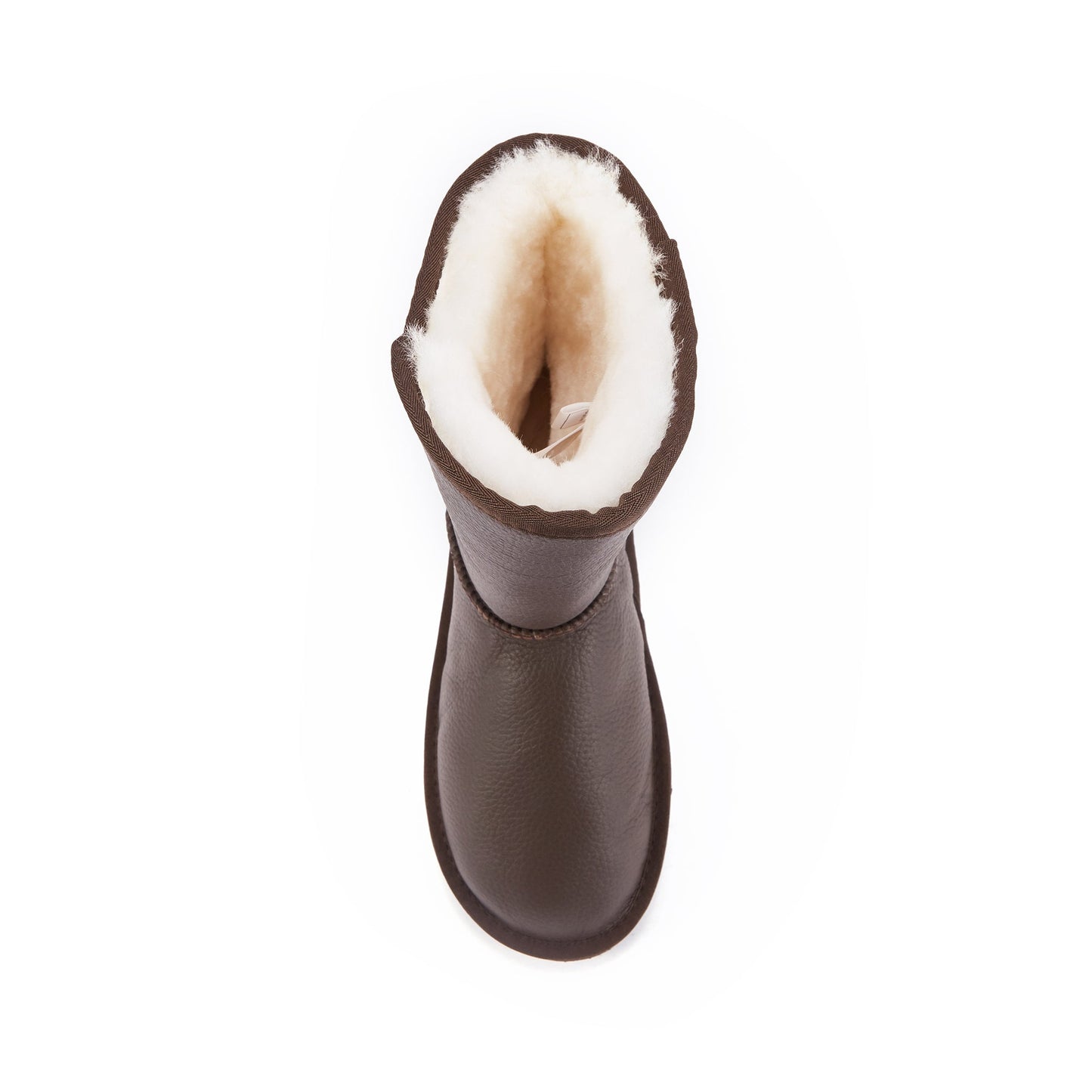 COSY Short Sheepskin Leather Boot Luxe