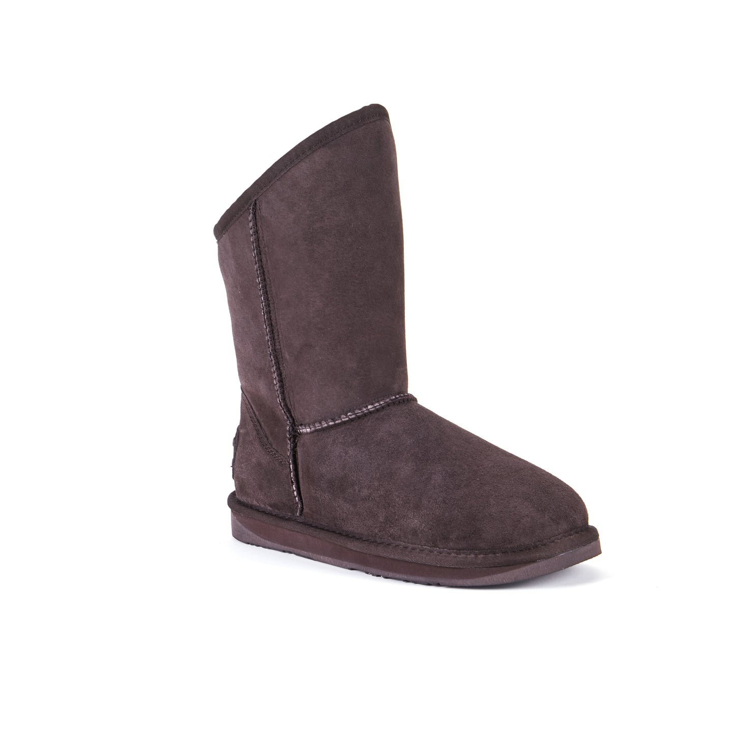 Sheepskin Short Burnt Pull On Boot Luxe