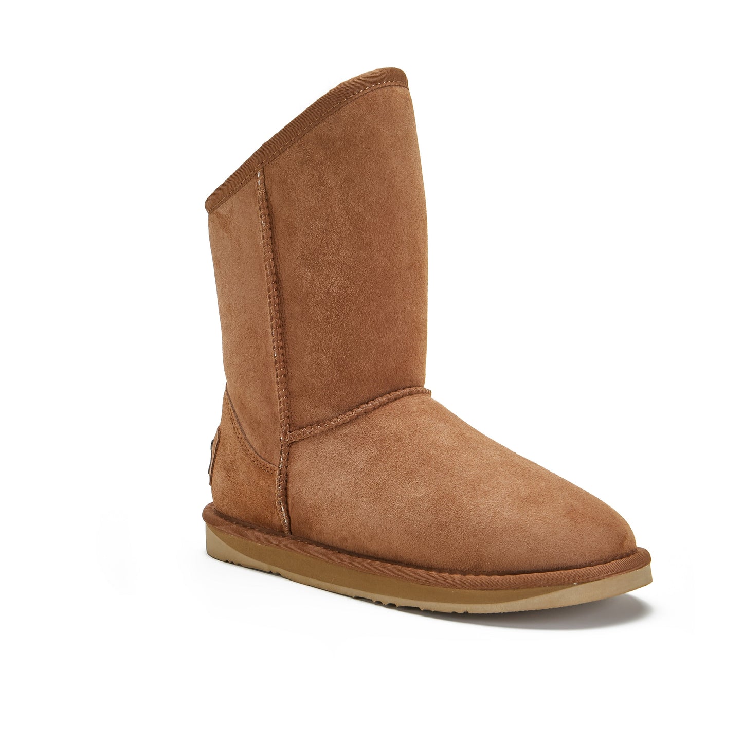 COSY SHORT Chestnut Sheepskin Boot Luxe