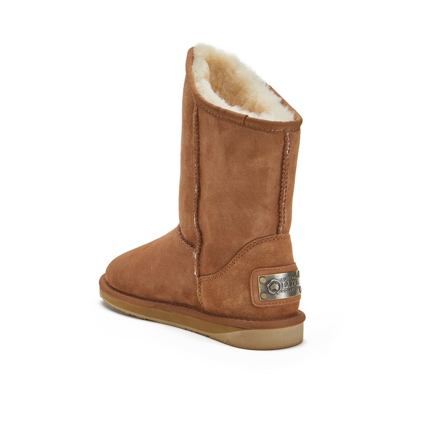 COSY SHORT Chestnut Sheepskin Boot Luxe