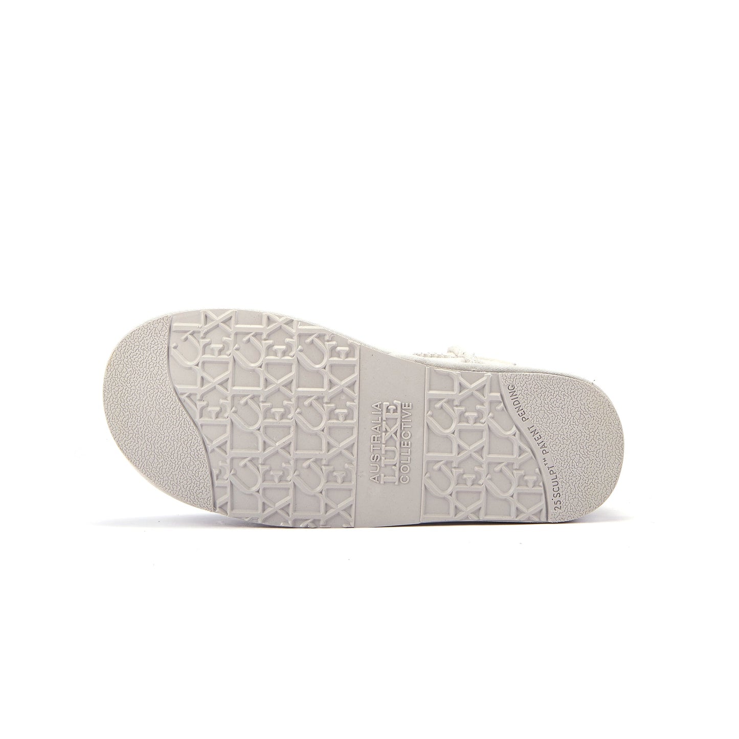 Cosy Short Ice Gray Pull On Sheepskin Boot Luxe