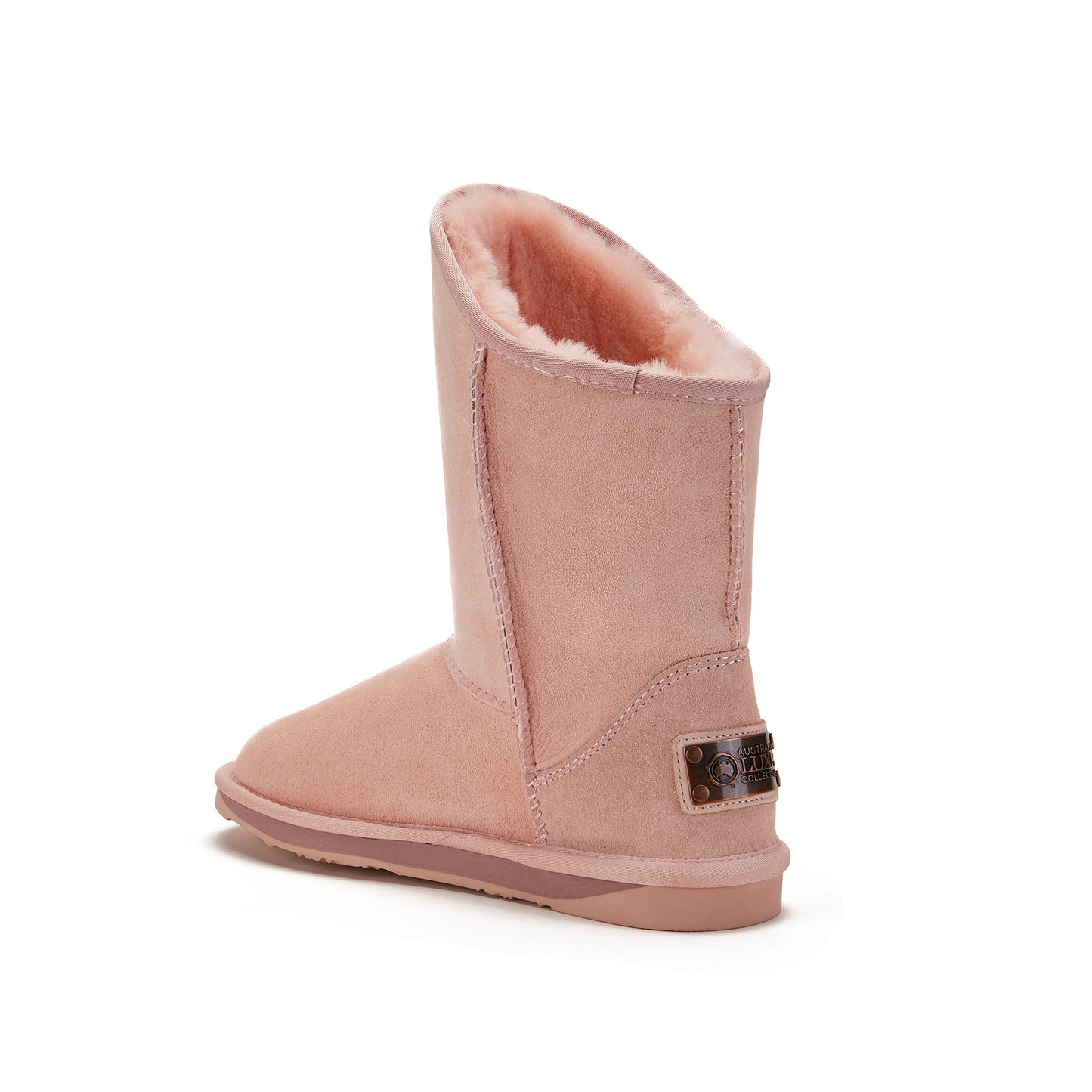 Sheepskin Suede Short Boot COSY SHORT ROSE
