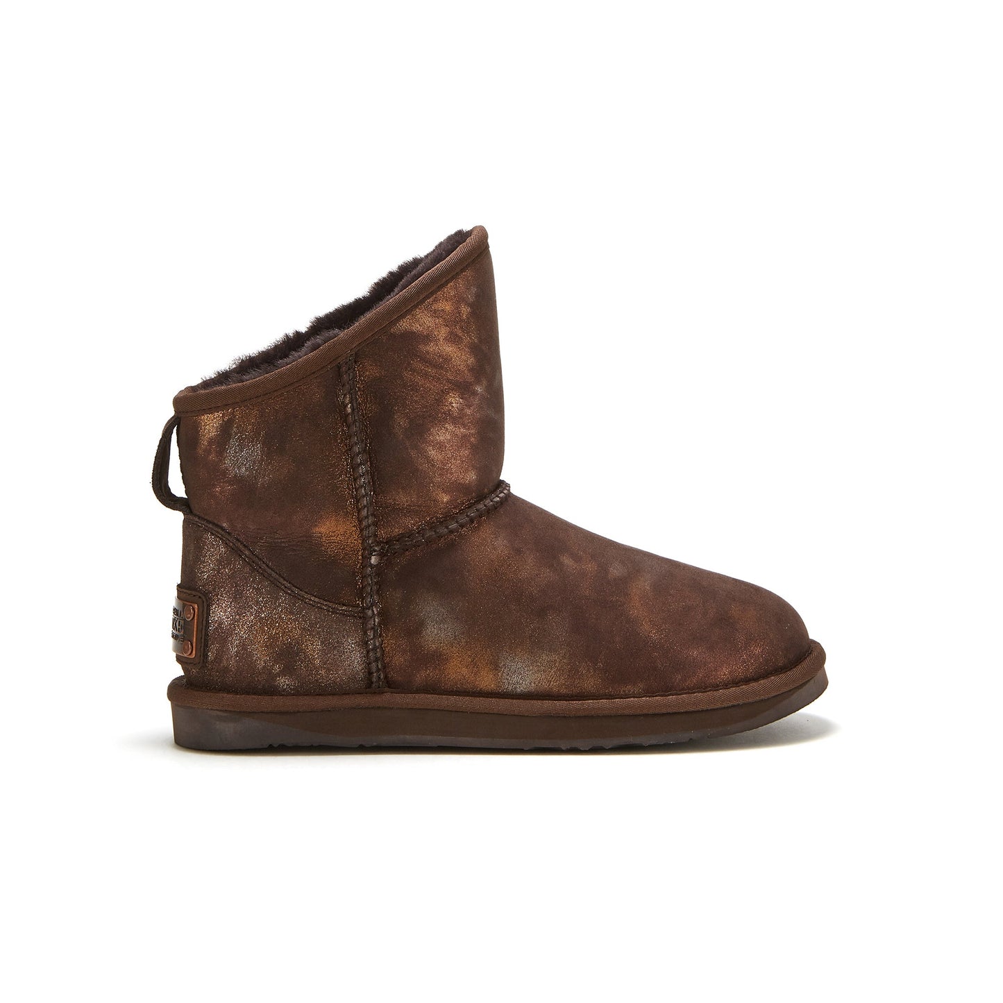 Sheepskin Boot Extra Short Metallic Antique Bronze COSY XTRA SHORT