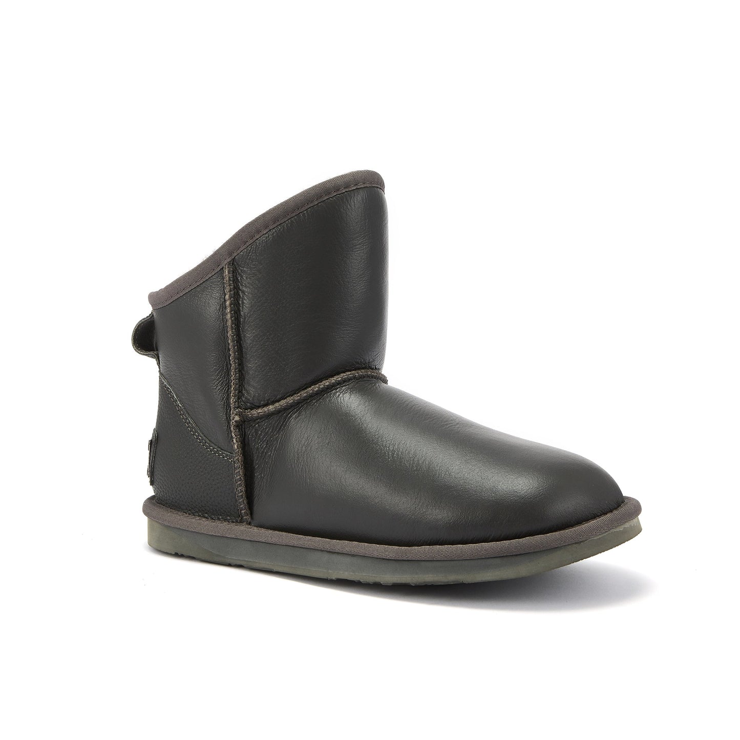 Sheepskin Boot Extra Short Height Pull On COSY XTRA SHORT HEATHER
