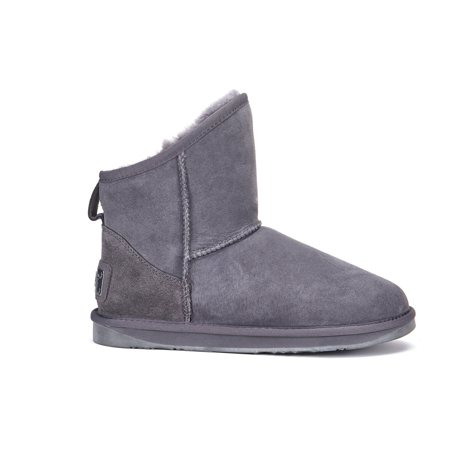 Cosy Extra Short Sheepskin Boot Gray Australia Luxe Collective