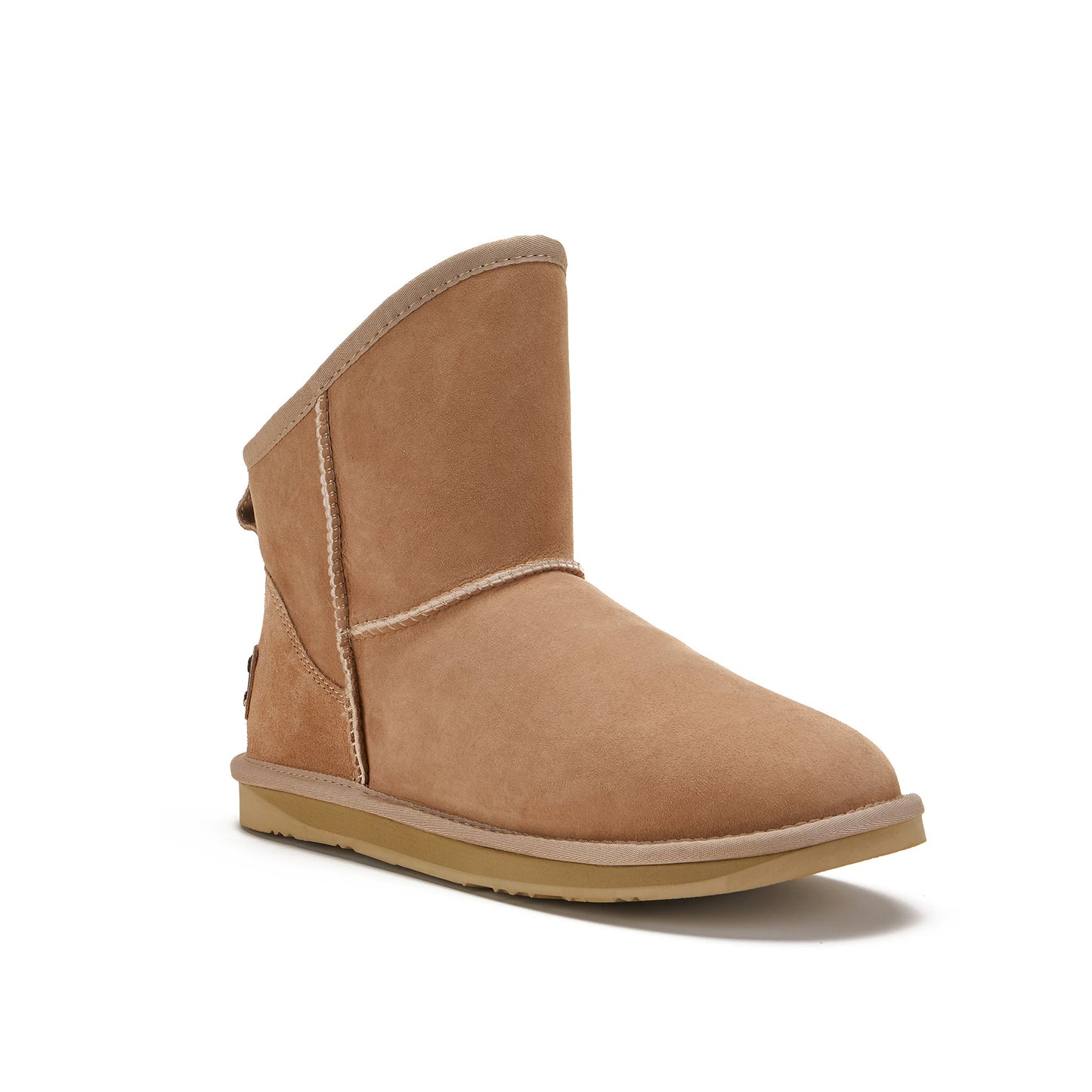 Sheepskin Boot Extra Short Pull On Suede Finish COSY XTRA SHORT SAND
