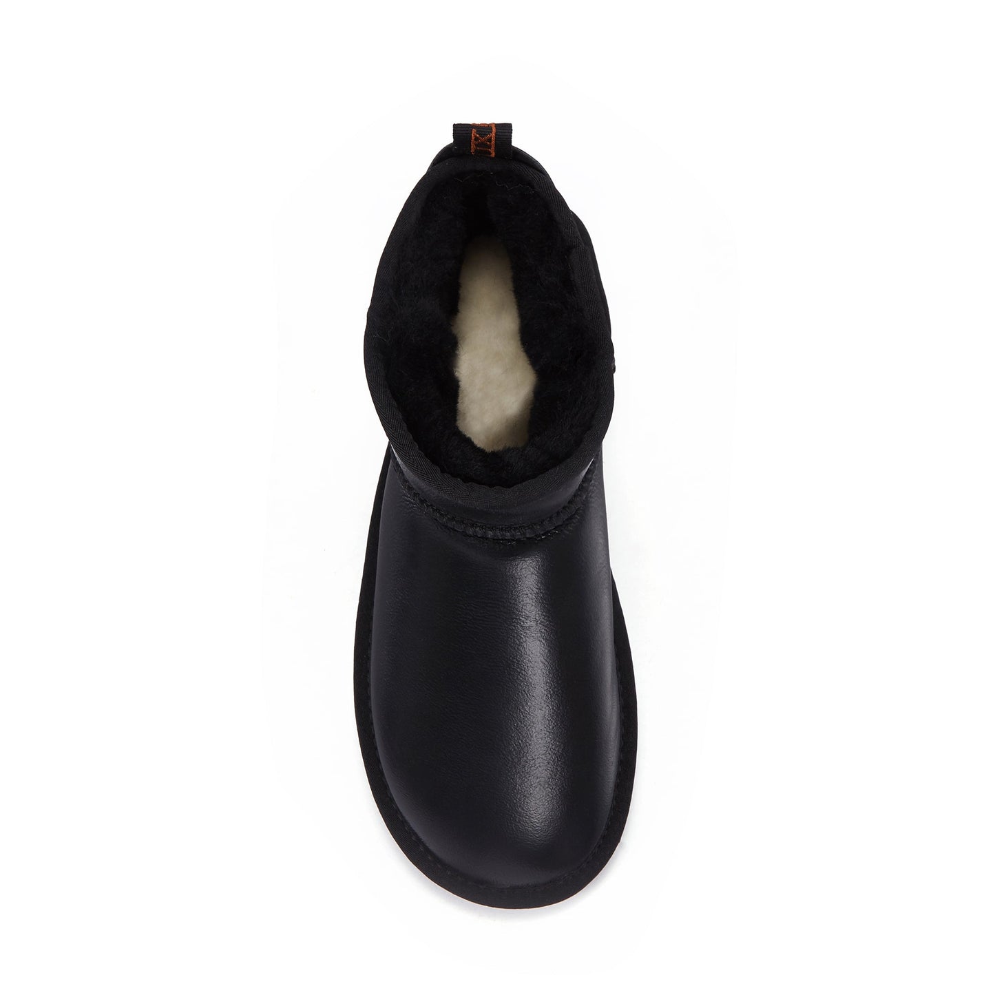 Cosy Ultra Short Satin Leather Sheepskin Boot Australia Luxe Collective