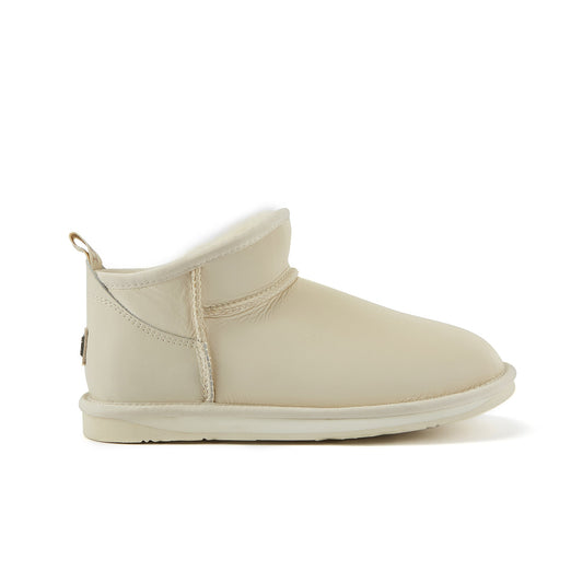 Ultra Short Satin Sheepskin Boot Cosy