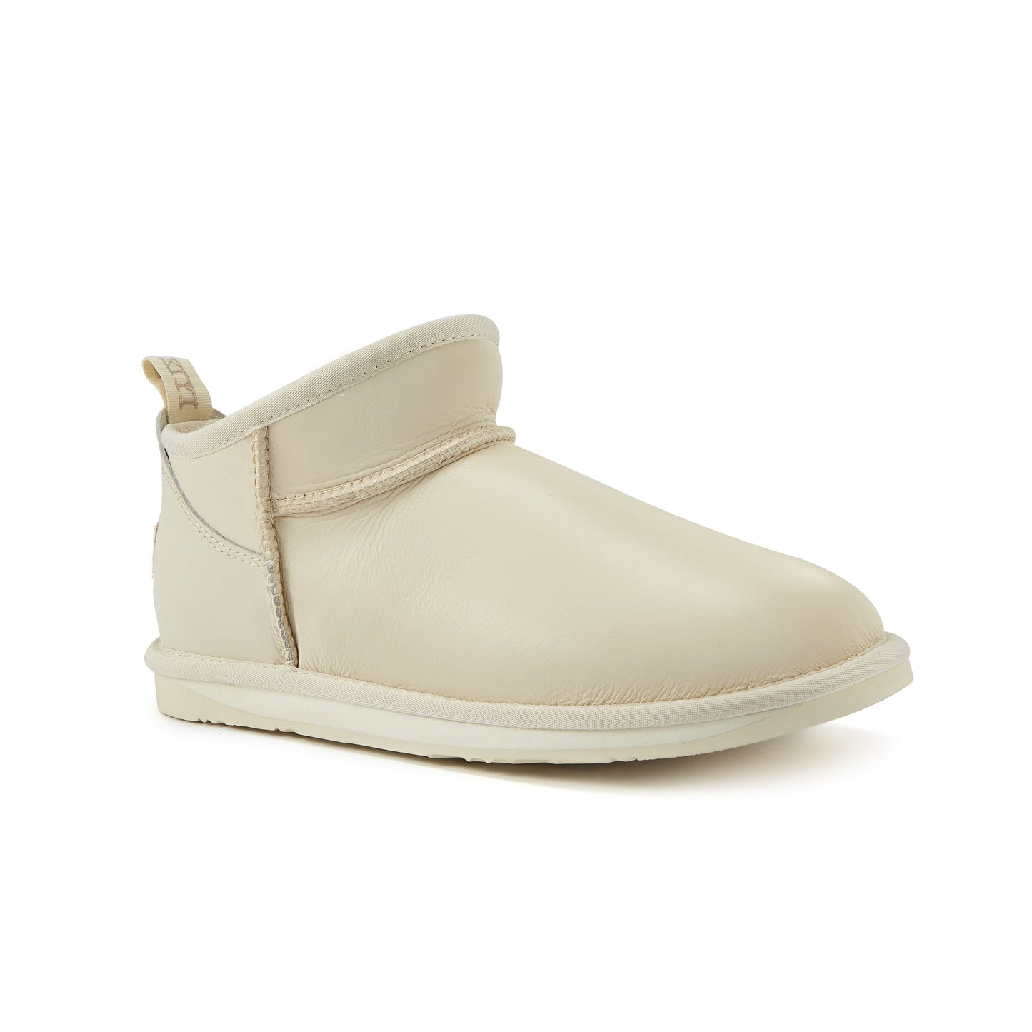 Ultra Short Satin Sheepskin Boot Cosy